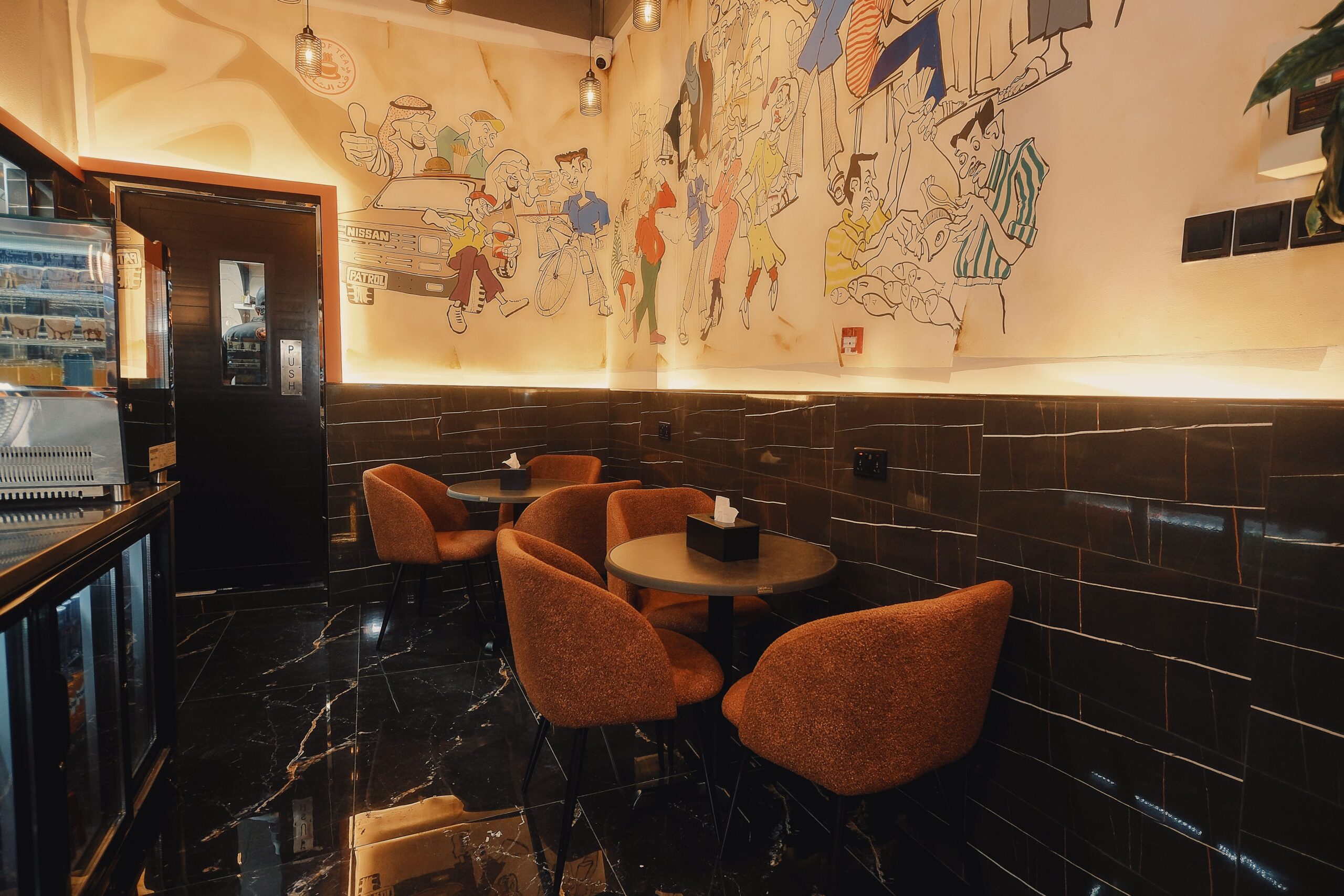 Art of Tea Cafe Ajman Interior